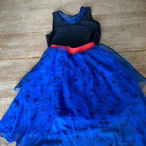 Descendants 3 leotard with flowy skirt - Picture 4 of 4